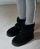 Oioi Collection Classic Platform Fur Boots [Black]