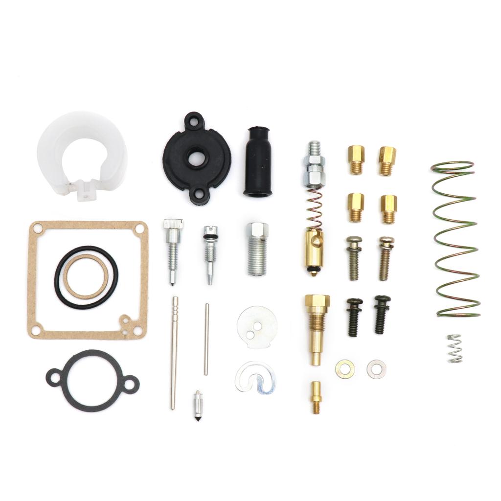 Sclmotos For AMAL Carburettor Rebuild Kit AMAL Racing Carburettor Repair Kit Float House Seal Adjusting Screw Main jet Idle jet