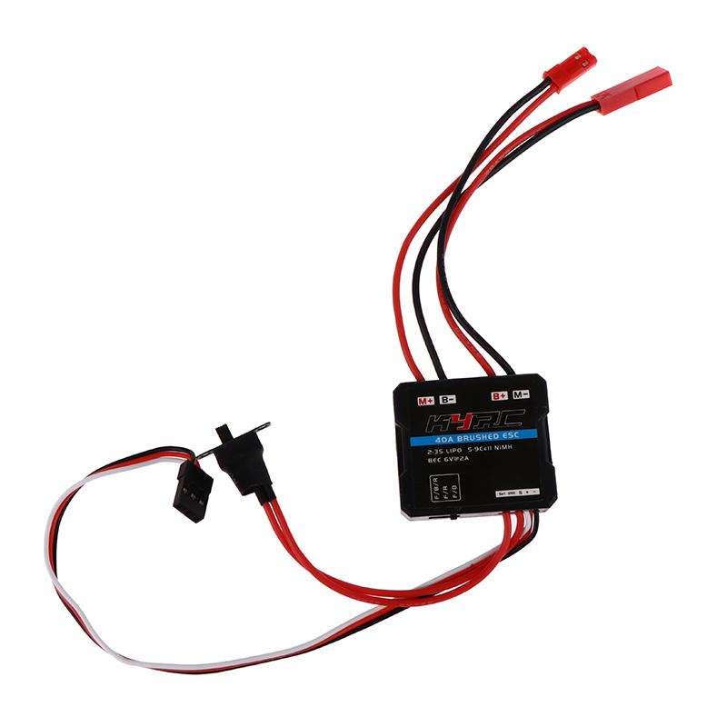 40A kartáčovaný elektronický regulátor rychlosti Esc pro Wpl C24 C34 Mn D90 Mn99S Mn86S