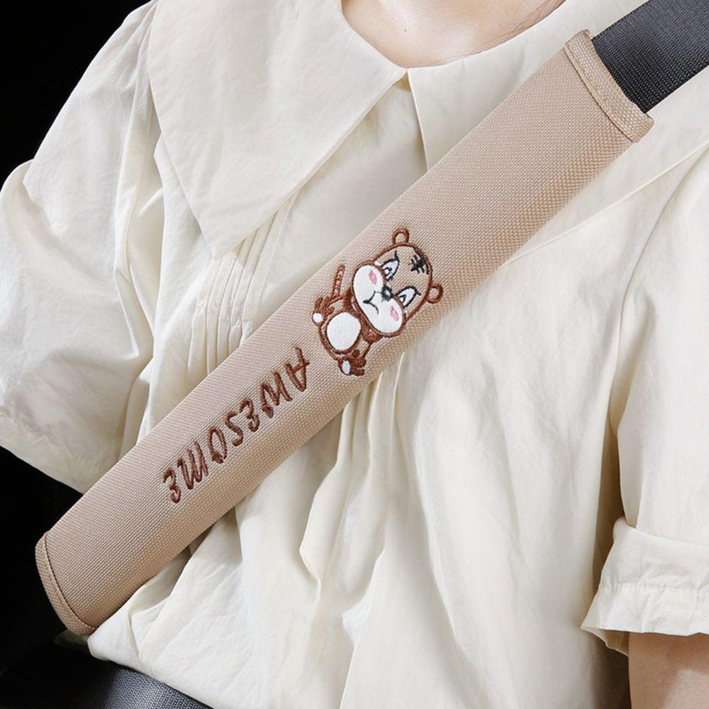 Shoulder Protector Car Seat Belt Cover Adjustable Shoulder Guard Auto Interior Accessories  Kids