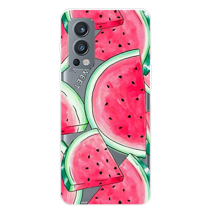 Für OnePlus Nord 2 5G Hülle TPU Silikon Weich Cartoon Transparent Hülle für One Plus Nord 2 5G Handyhülle Nord2 5G Transparente Coque
