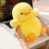 Simulation Cute Duck Doll Yellow White Duck PlushToy Stuffed Animal Baby Appease Toy Cartoon Gift Bedroom Decoration
