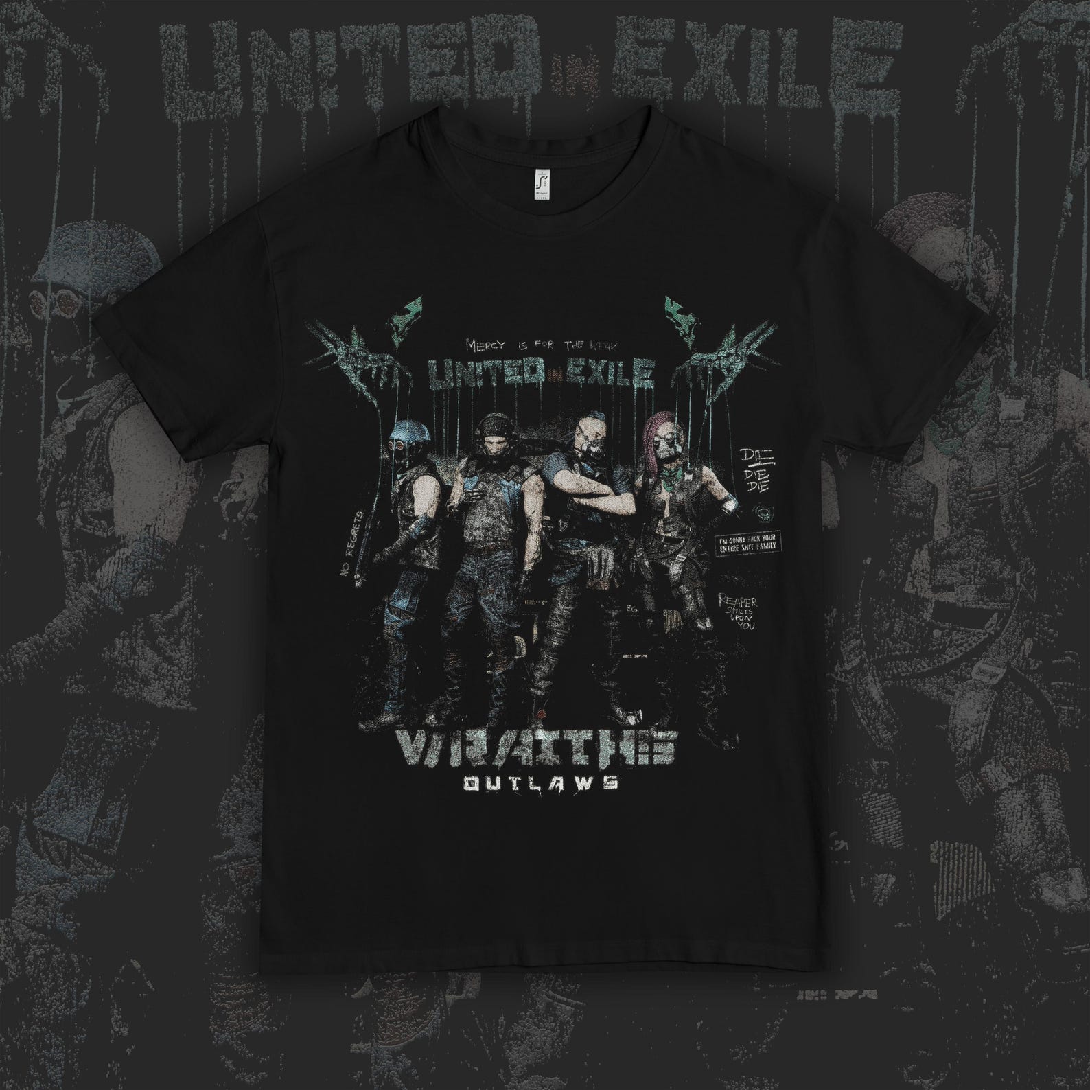Cyberpunk Wraiths T-Shirt L