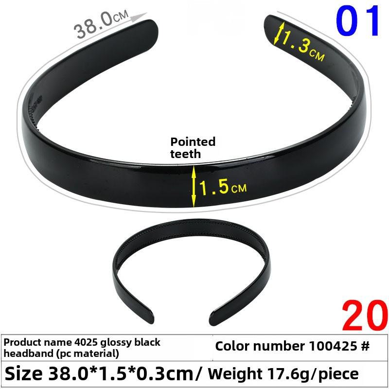 Highly Recommended Handmade Black Twisted Headband for Women - Perfect for DIY and Mother's Day.