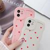 Love Heart Wave Phone Case For iPhone 6s Case iPhone 8 SE 2020 7 Plus 16 Pro Max 11 13 15 14 12  Silicone Shockproof Cover Funda