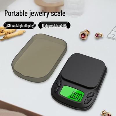 Tragbare hochpräzise Mini-Elektronikwaage für Pulver und Schmuck