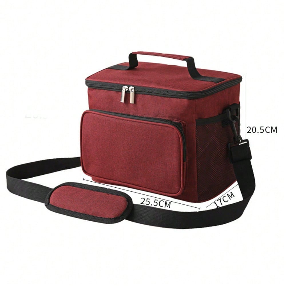 New Thermal Insulation Bag, Portable Oxford Cloth Thermal Insulation and Cold Ice Bag, Outdoor Camping Picnic Bento Bag