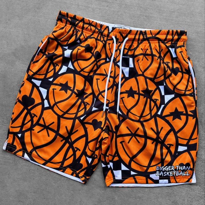 Basketball Printed Universal Shorts, Surfing Beach Pants, Men's and Women's Outdoor Sports, Casual Fashion, Adults and Children