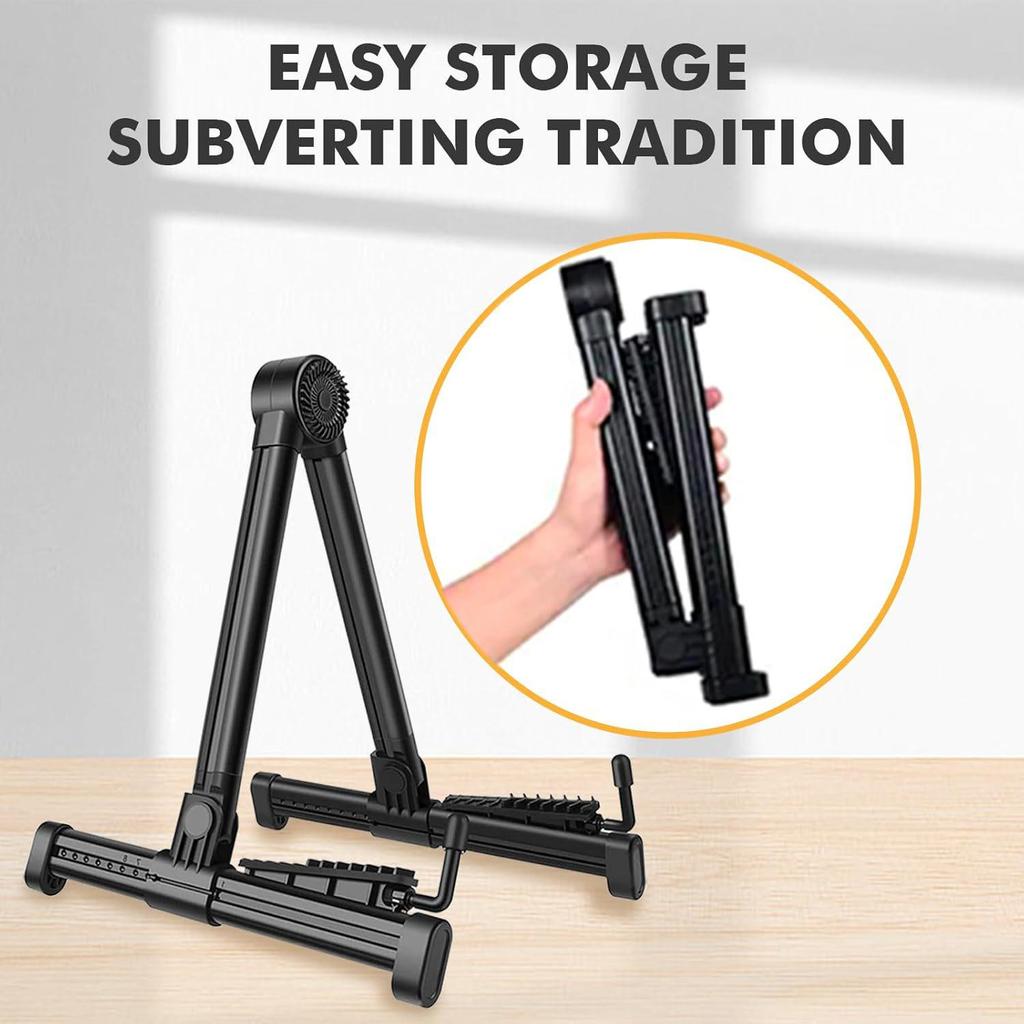 Foldable Portable Guitar Stand for Acoustic & Electric Guitars