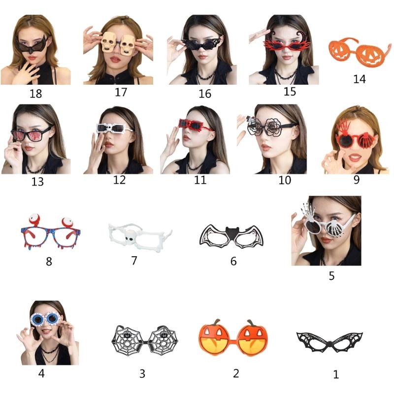 Halloween Eyeglasses Novelty Halloween Party Funny Halloween Party Eyeglasses Frame for Halloween Costume Party Favors