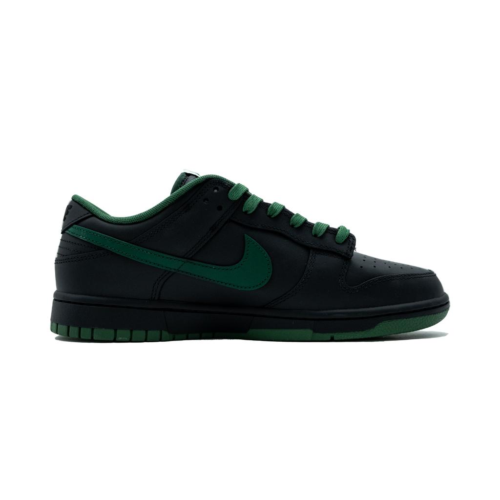 Nike Dunk Abrasion Resistant Abrasion Resistant Low Top Skateboard Shoes Unisex Black Green DD1391-101(Team685-)