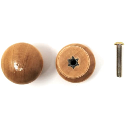 KINOKINO Wooden Handles, Set of 30, Knobs and Handles (Wood)