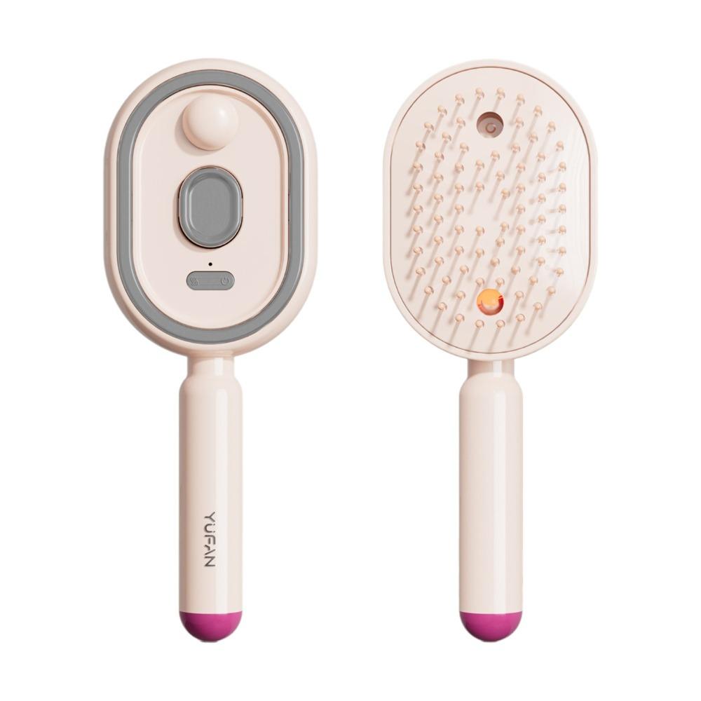 Multi-Function Electric Spray Hair Brush Hair Care 2-In-1 Misting Hair Brush  Gift