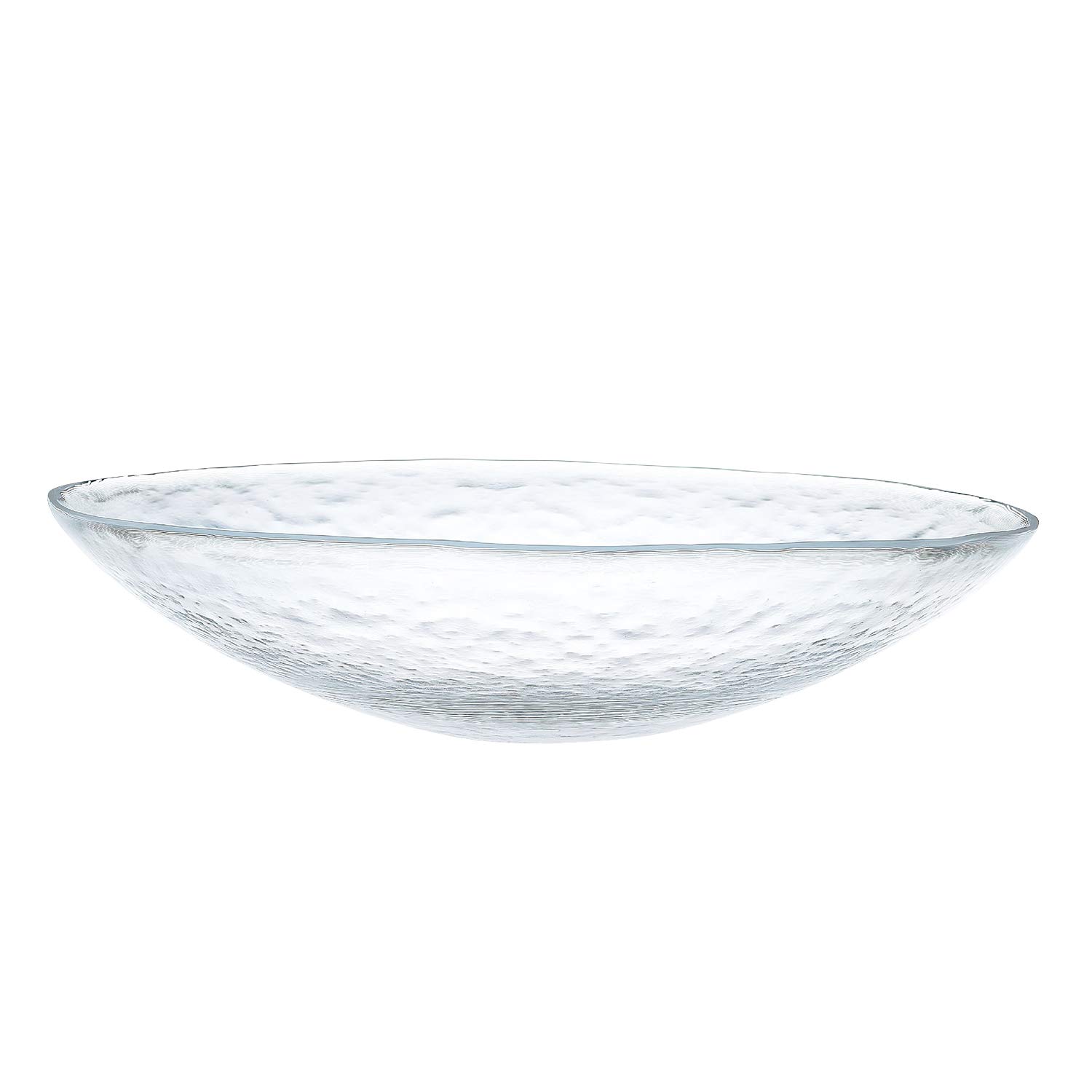 

Toyo Sasaki Glass Charmant Coupe Made in Large round glass 46167 Bowl, 245mm, Japan. bowl, plate, dish, plate, tableware.