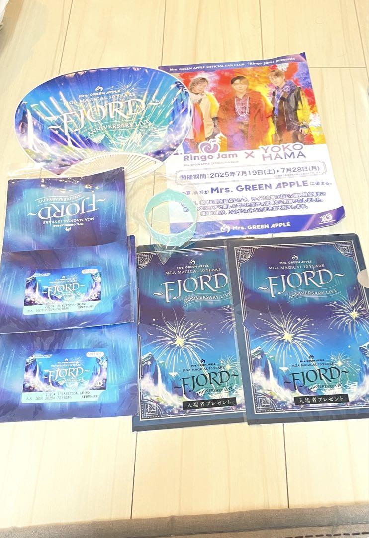 

[USED] FJORD ANNIVERSARY LIVE special merchandise set One-day pass Movie special