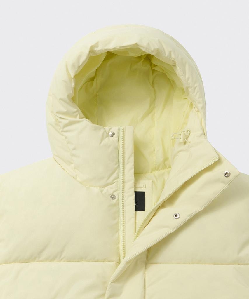 Musinsa Standard Daily Puffer Hooded Short Padded Jacket [Lemon]