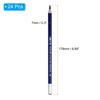 PATIKIL Colored 24 Pencils for and Dark Blue Water-Soluble Pencils, Water-Soluble Blending, Coloring, Sketching, Painting,