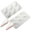 6 or 8 Cells 3D Shell Design Pudding Mousse Cake Moulds Madeleine Dessert Chocolate Silicone Mold Cake Decorating Tools