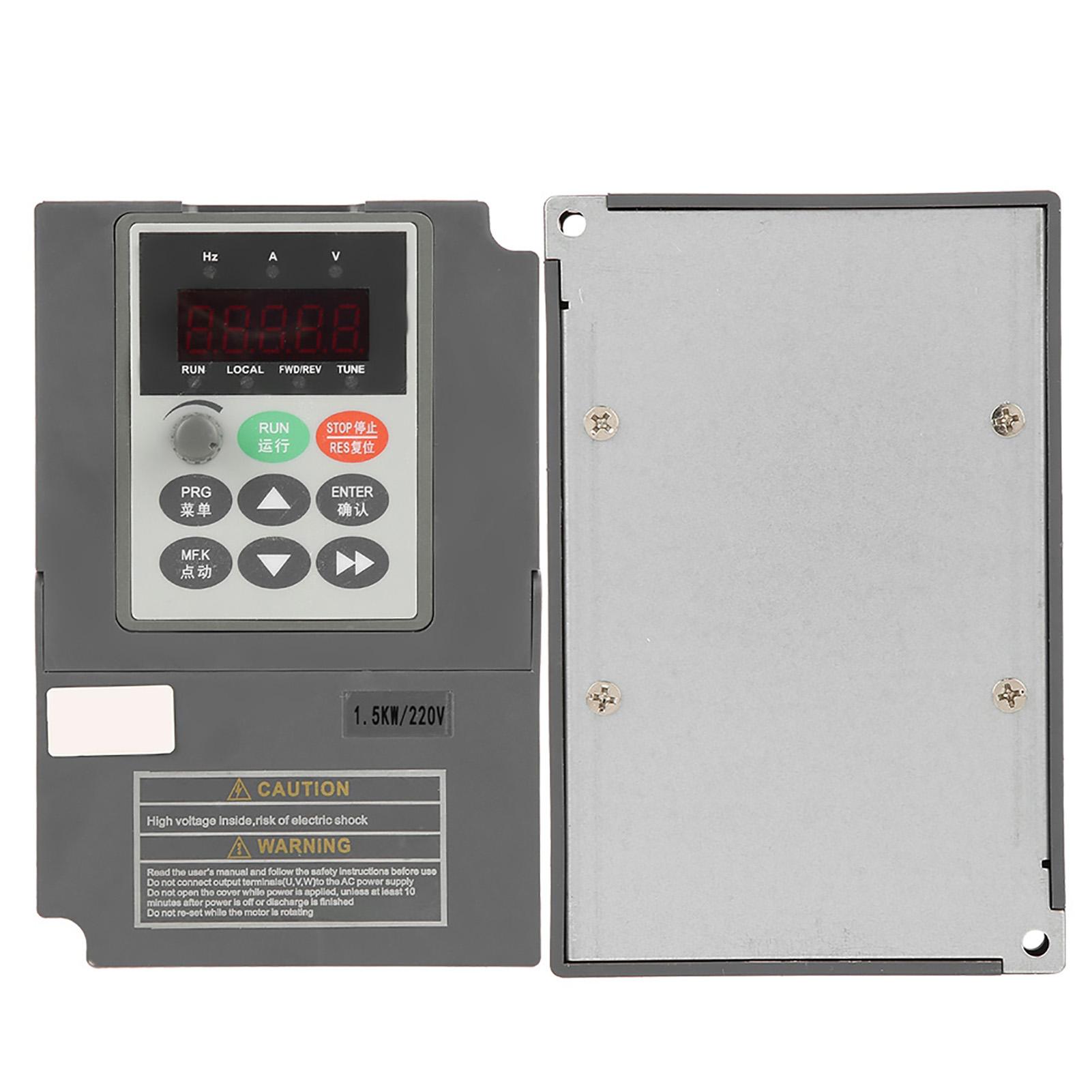

1,5 кВт 2HP VFD перетворювач частоти векторного типу 1 фаза 220 В до 3 фази 0220 В 7 A