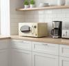 Microwave Oven Grill Microwave Retro 1150w 20l Cream Microwave