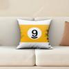 Billiard Pool Snooker Balls Number Pillow Cover Sofa Couch Cushion Case Home Living Room Decoration