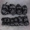 Pure Cowhide Rope Diy Jewelry Accessories, Black, Brown, Natural Round Cowhide Rope, Real Cowhide