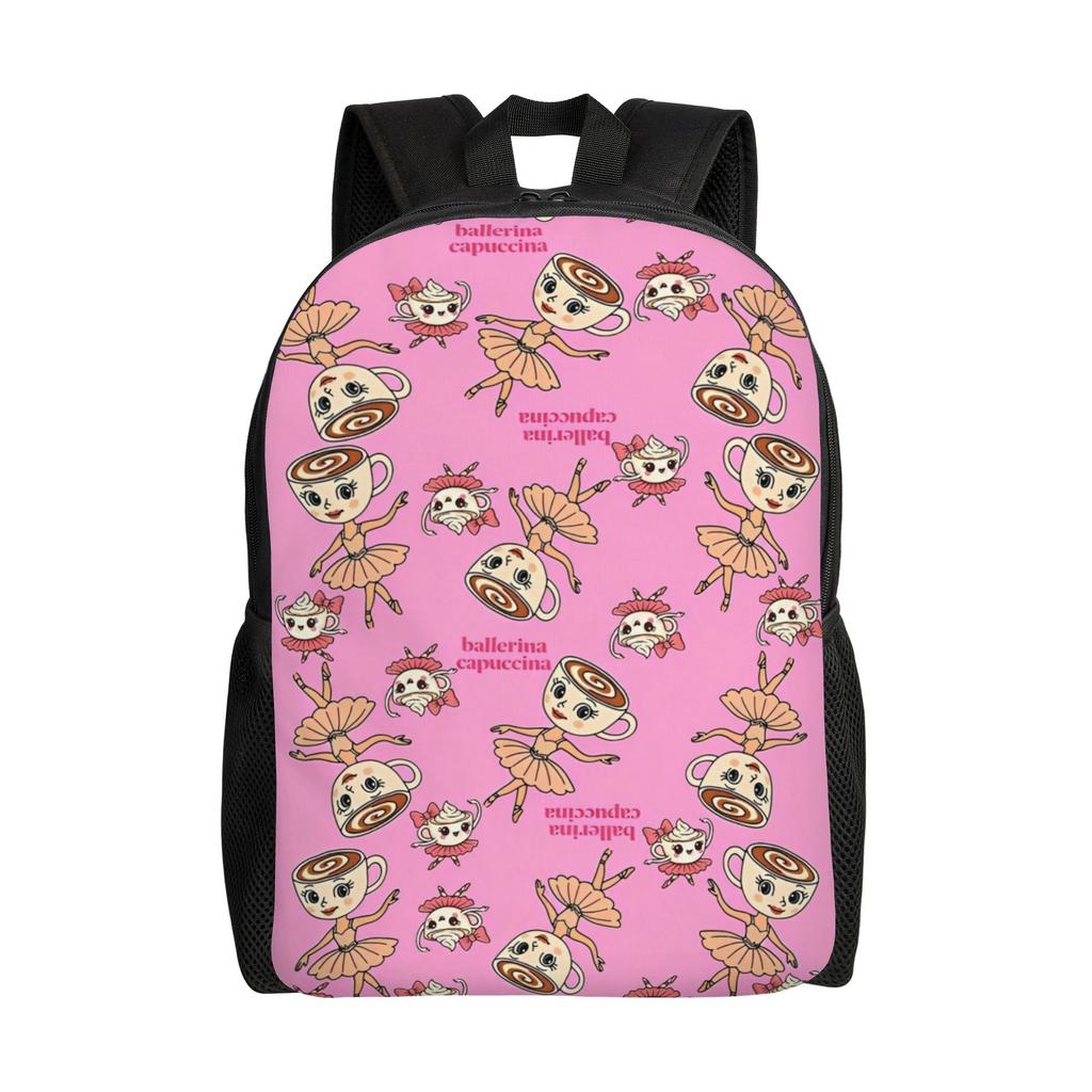 Arten von italienischem Brainrot Meme Klassischer Rucksack Outdoor High School Reise Handgezeichneter Tagesrucksack Herren Damen Laptop Umhängetasche