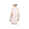 Nike As W Nsw Gx Dress Ftra American Vintage Casual Sports Breathable Letter Print A-Line Comfortable Short Sleeve Dress Women Dresses Pink DD5783-640