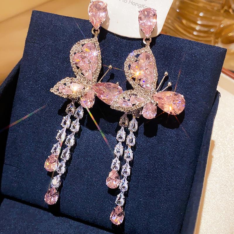 Gold-Plated Vintage Bow Pearl Earrings - Luxury Niche Design Stud Jewelry
