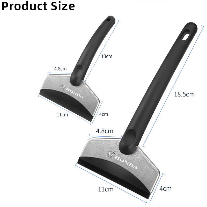 Car Snow Brush Cleaning Shovel Glass Ice Scrapers Tool Accessories For Honda Civic FIT Accord Prelude CRV 5th City CRZ CRX TO0
