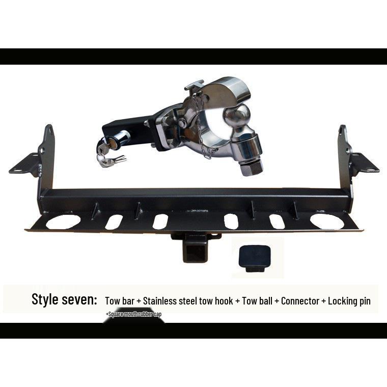 Mitsubishi Pajero Trailer Hitch & Rear Bumper Guard Compatible: V73, V87, V93, V97 Models
