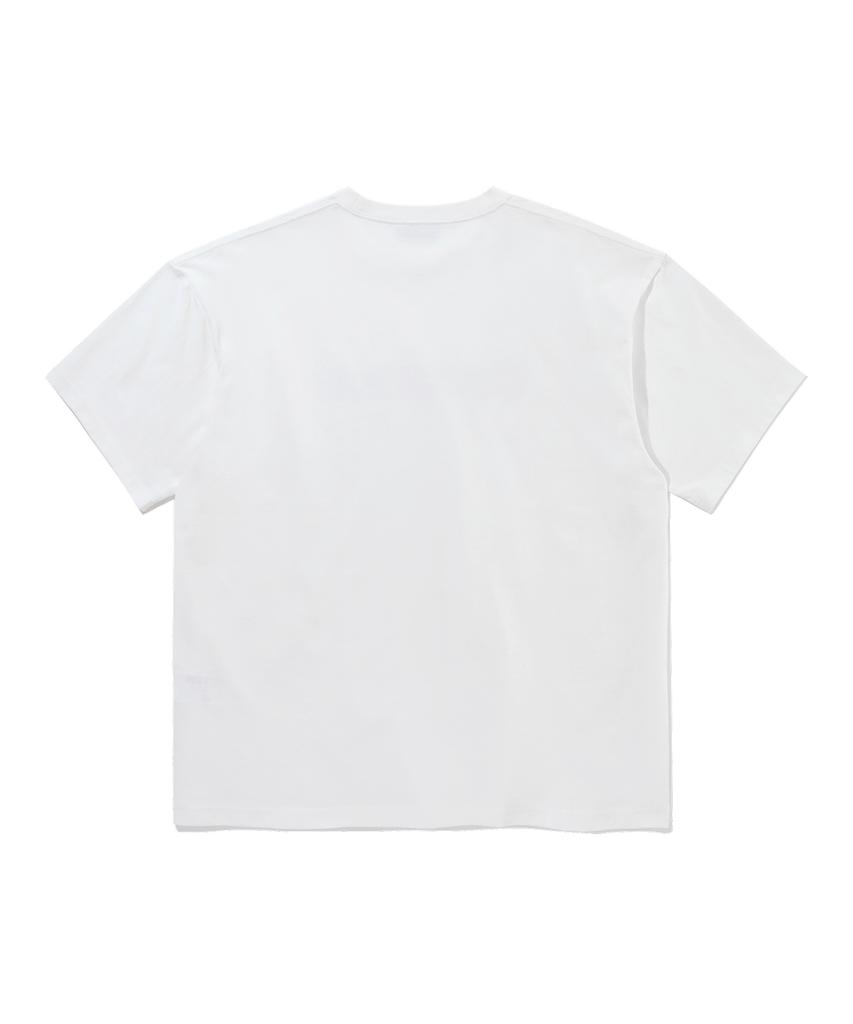 COVERNAT Neon Logo Graphic T-Shirt White