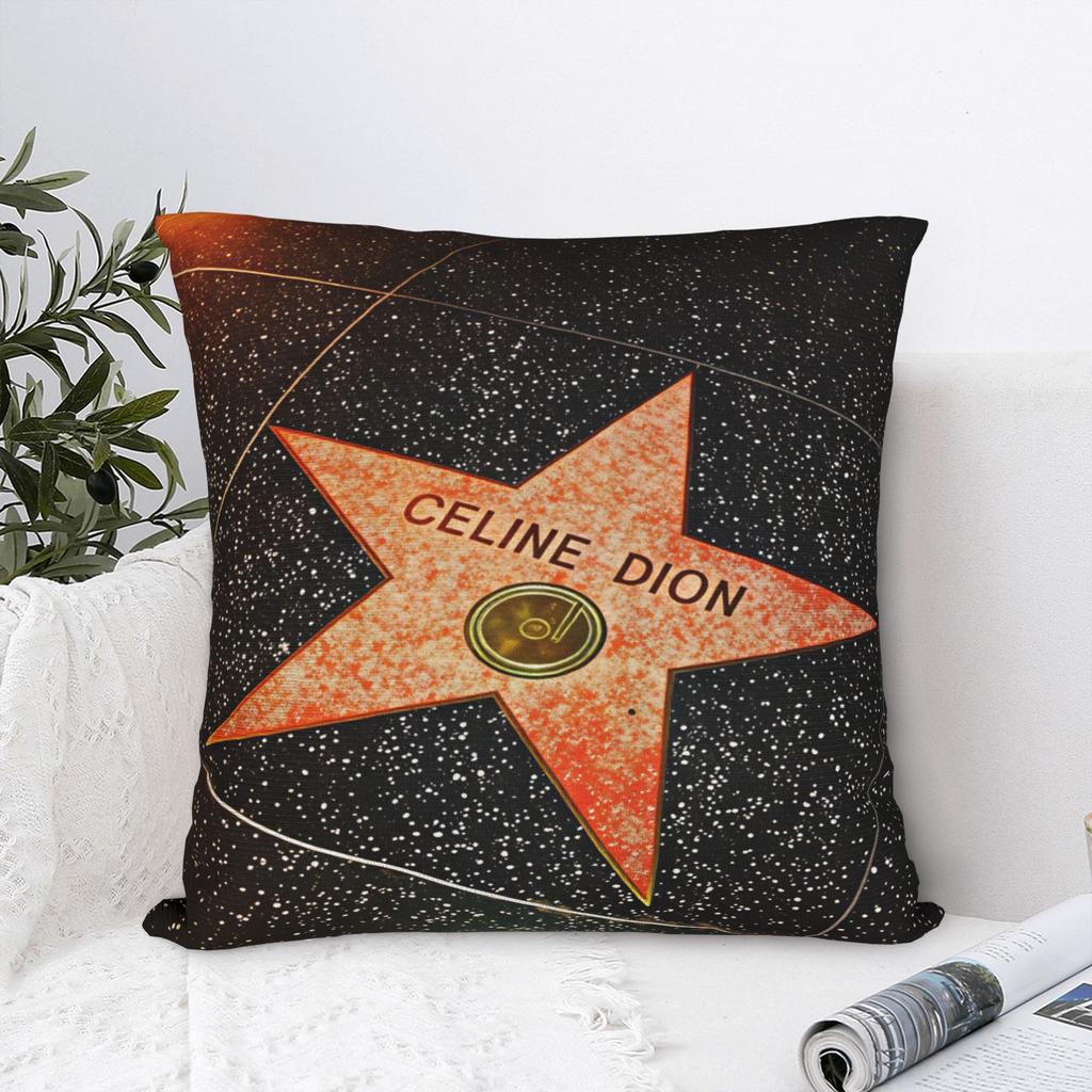 Celines Dions Paris 2026 Pillow Cover Morden Pillow Case For Couch Sofa Bedroom Graphic Cushion Cover Gift
