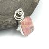 Natural Rhodochrosite Gemstone 925 Sterling Silver Jewelry  Pendant 1.32" AJP-208