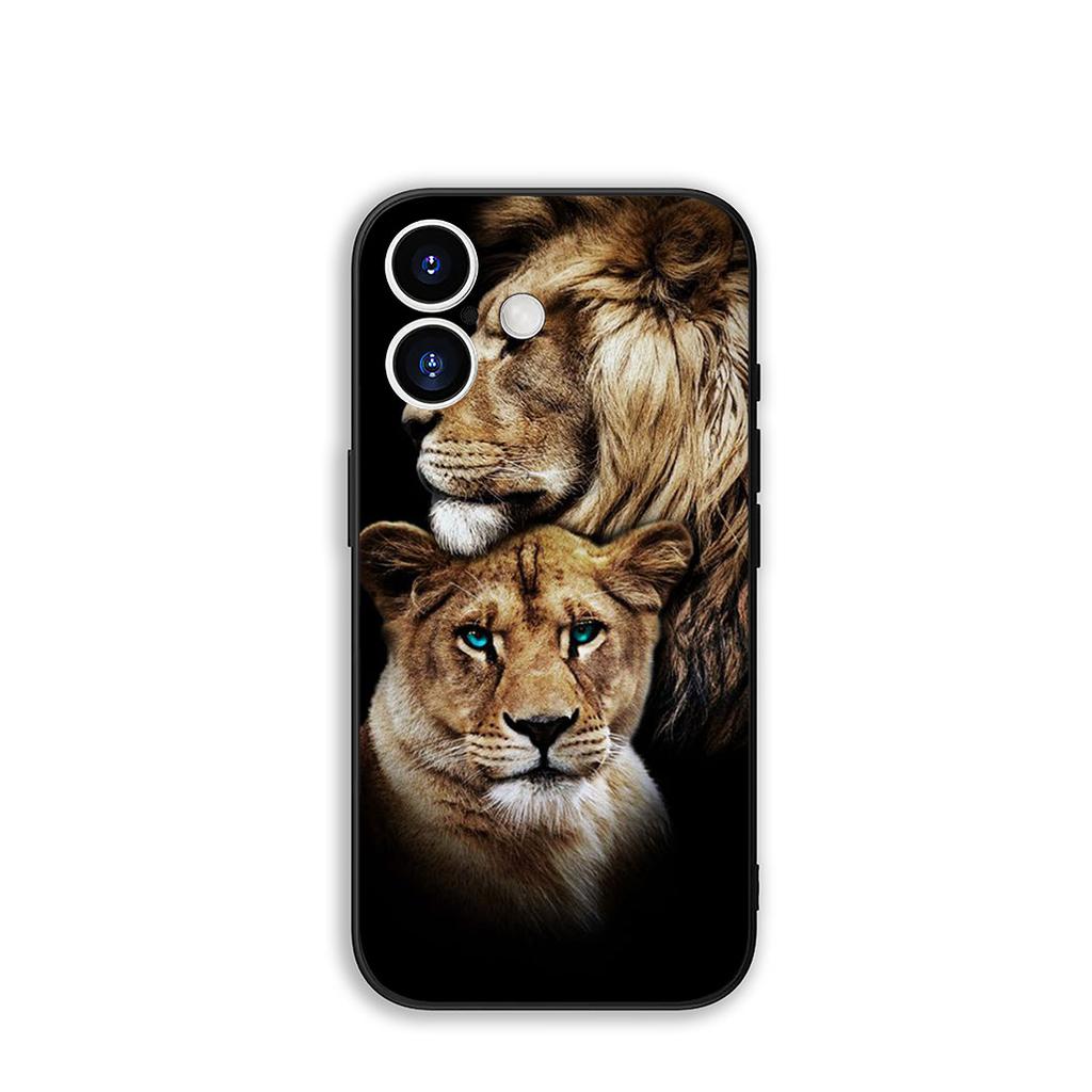 for OPPO A18 A16 A17 A38 A54 A40 A60 A80 A78 A79 A57 A55 A96 A15 A12 a53 Phone Cover Case Art Lion