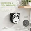 Black White Soap Storage Box Wall Mounted Cartoon Soap Holder Soap Dish  Home Shower Bathroom