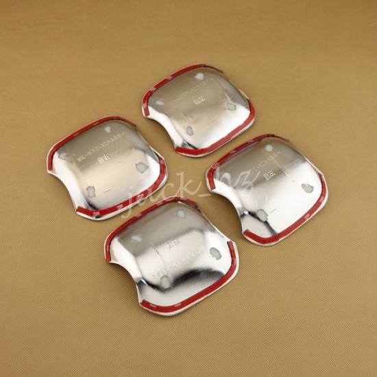 For -2024 Subaru Forester Chrome Door Handle Protector Surrounds Accessories