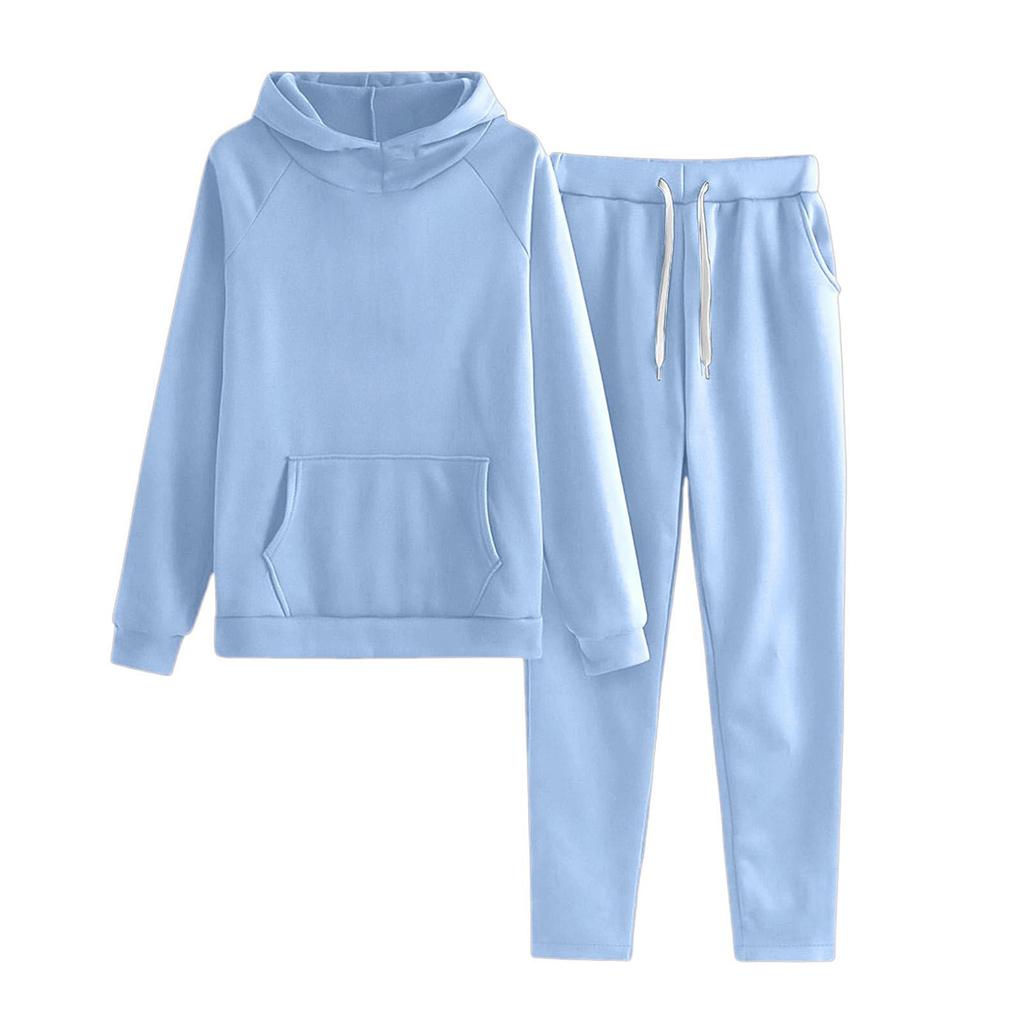 Kinder -Farbe Lockeres Sweatshirt und Jogginghose Lässiges Sportbekleidungsset
