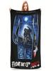 Vineri 13 Film de Groază Merch Pătură Confortabilă Moale Jason Voorhees Pături de Aruncat pentru Canapea 50x60 Multiple Dimensiuni Pături pentru Pat