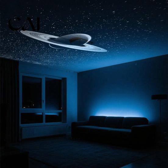 Interior Car Decoration Accessories USB Starry Sky Projection Lamp, Manual Focus Projector Light, Night Light for Vehicle Ambient Room, Romantic