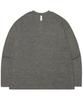 Nomaenyueol Henley Neck Knit Long Sleeve - Charcoal