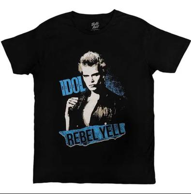 Billy Idol Unisex  Rebel Yell Black Unisex All Size Shirt D862 Unisex T-Shirt