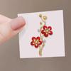 Elegant Plum Blossom Pearl Brooch - High-End Retro Women's Pin and Clothing Accessory