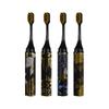 4-Piece Gift Box: Portable Lipstick-Style Toothbrush with Soft Bristles for Gum Protection and Travel