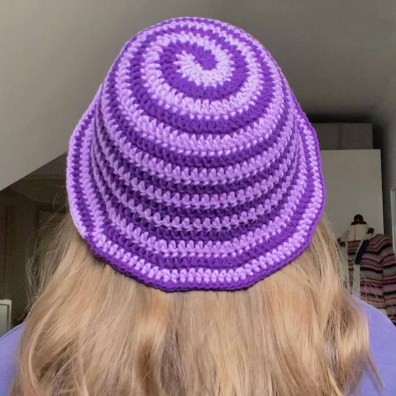 New Pure Hand Knitted Cute Little Animal Fisherman Hat for Adults