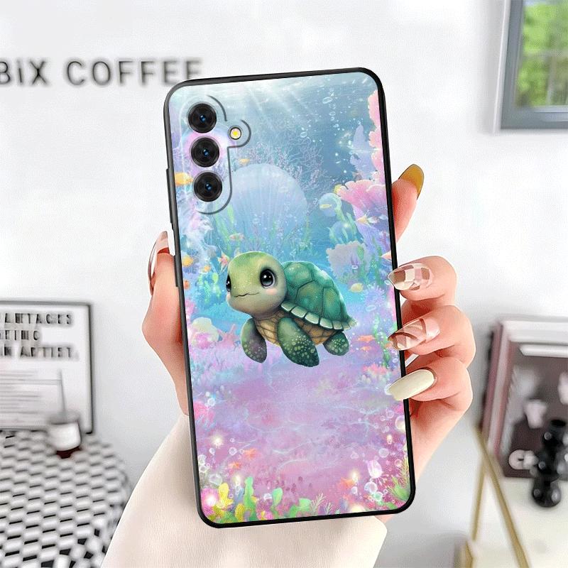 

Cartoon Ocean Sea Turtle Soft Phone Case for Samsung A17 A37 A57 A16 A26 A36 A56 A15 A25 A35 A55 A14 A24 A34 A54 A13 A23 A33 A53 Samsung A37