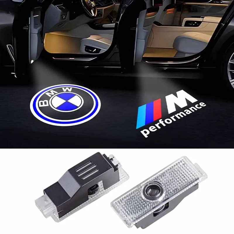 For BMW LED Car Door Projector Light HD Laser Welcome Ghost Lamp for BMW 1/3/5/6/7 Series&X3/X6/Z4 | E81/E71/E90/E93/F30/F10/E92