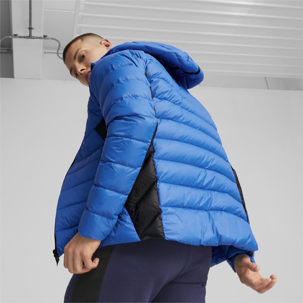 Puma PACKLITE DOWN men's hooded jacket blue 84935547 r S