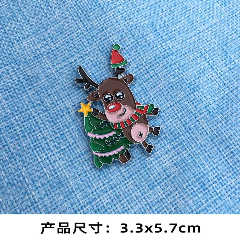 Personalized Christmas car sticker elk sleigh decorative sticker electric car body decorative sticker rear trunk sticker creative sticker.