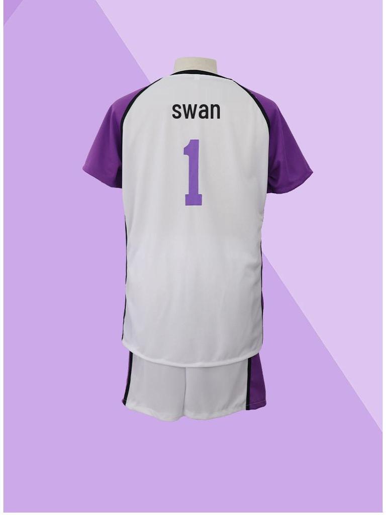 Shiratorizawa High School Ushijima Wari Volleyball Cosplay Team Trikot
